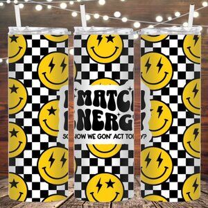 I Match Energy Metal Insulated Tumbler